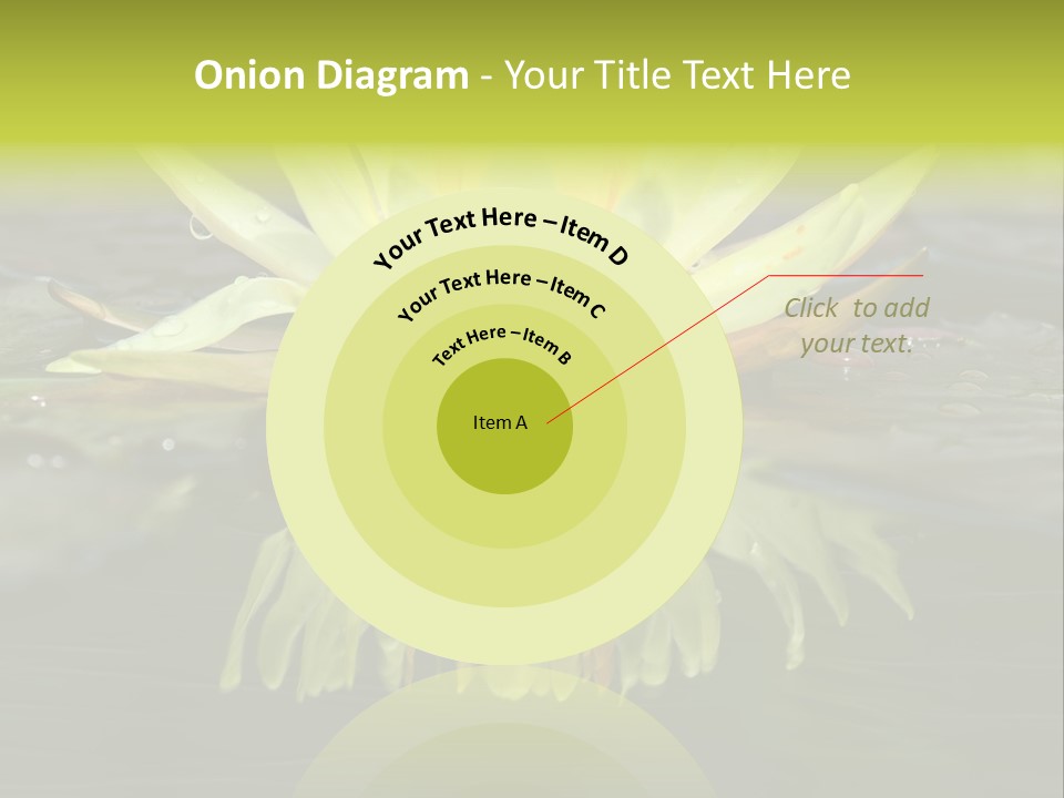 Pink Garden Floral PowerPoint Template