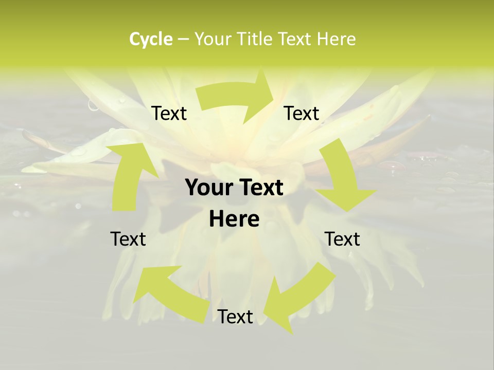 Pink Garden Floral PowerPoint Template