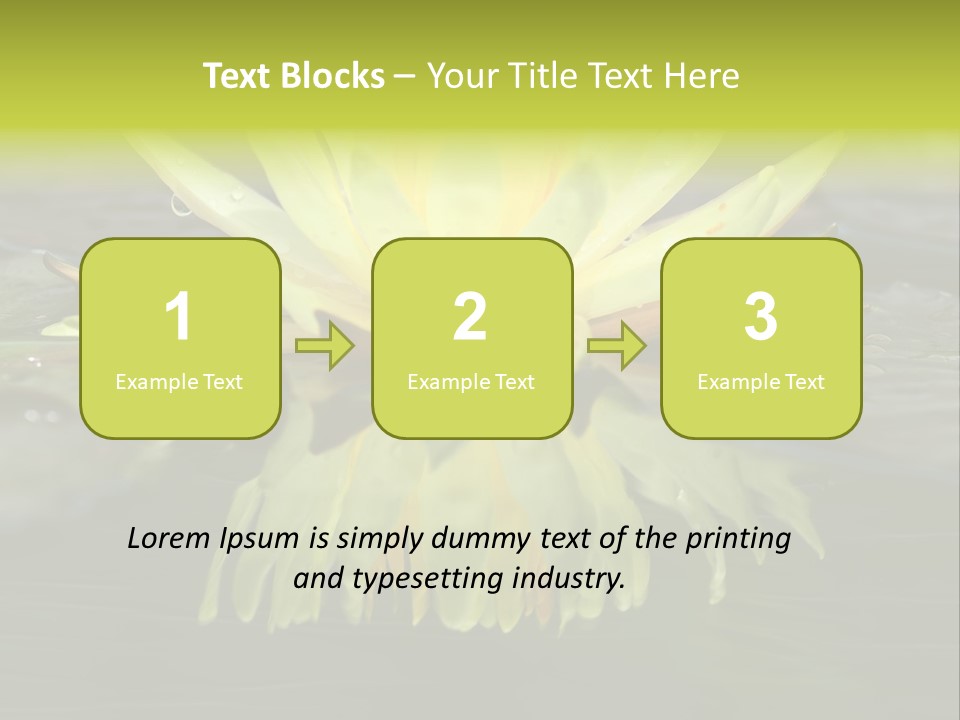 Pink Garden Floral PowerPoint Template