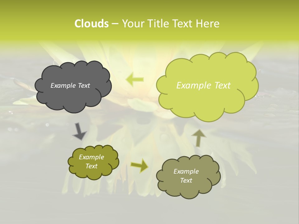 Pink Garden Floral PowerPoint Template