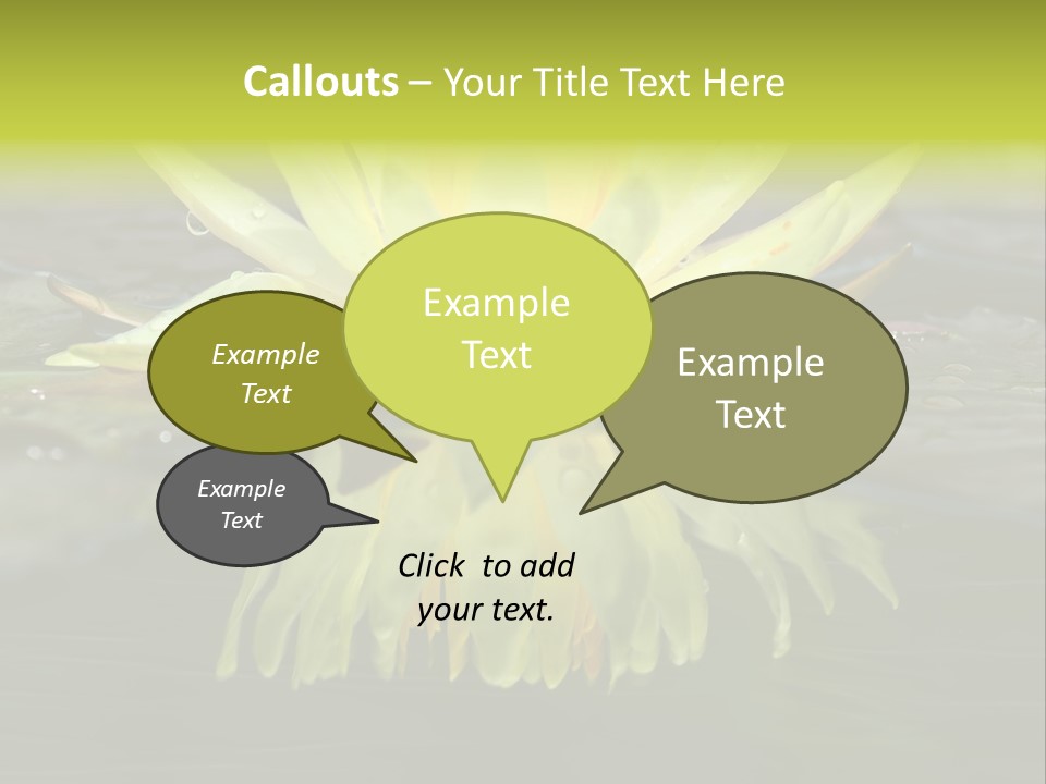 Pink Garden Floral PowerPoint Template