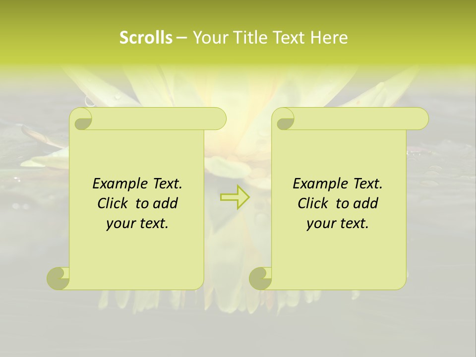 Pink Garden Floral PowerPoint Template