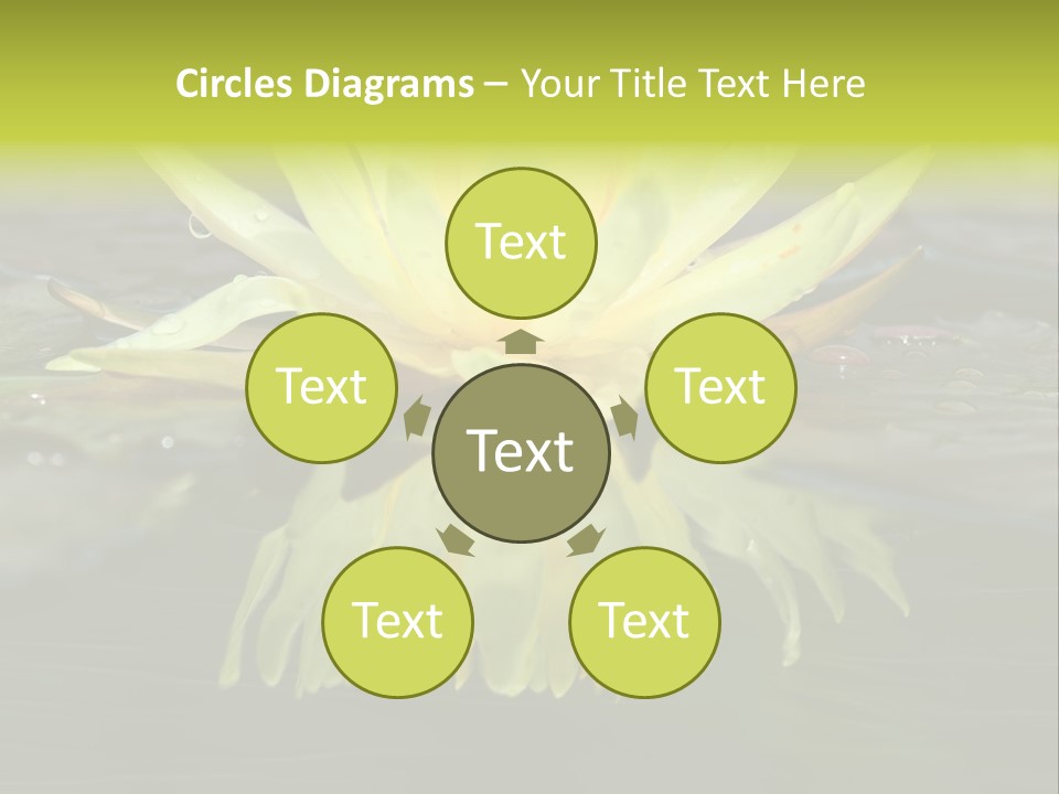 Pink Garden Floral PowerPoint Template