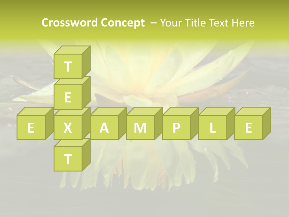 Pink Garden Floral PowerPoint Template