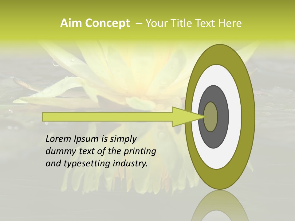 Pink Garden Floral PowerPoint Template