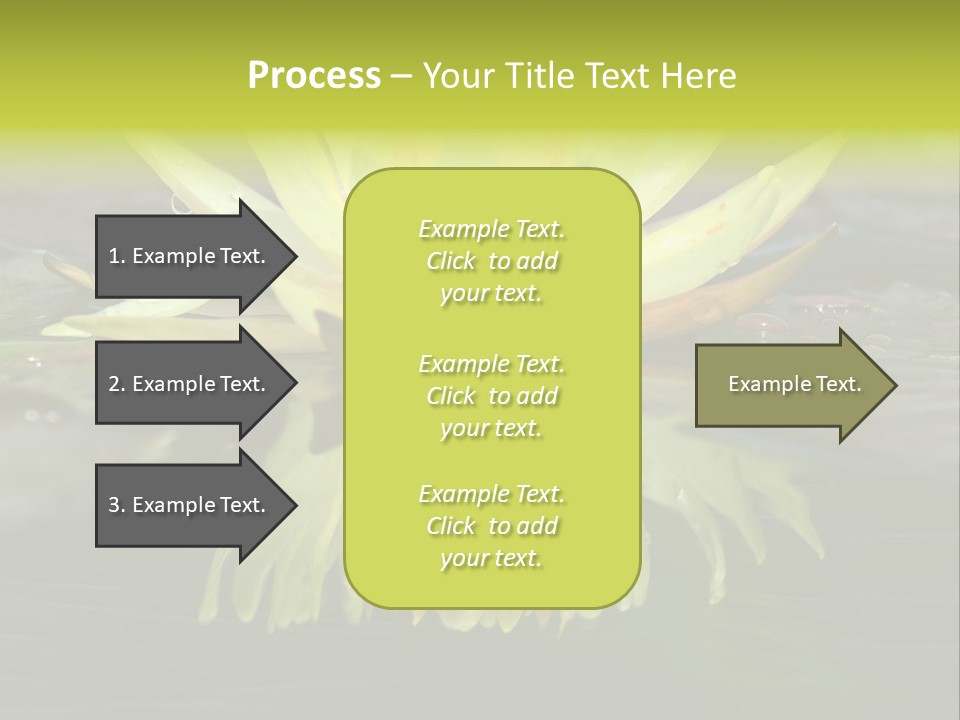 Pink Garden Floral PowerPoint Template