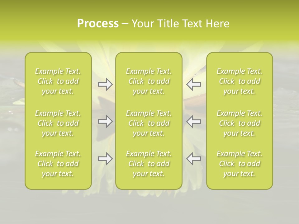 Pink Garden Floral PowerPoint Template