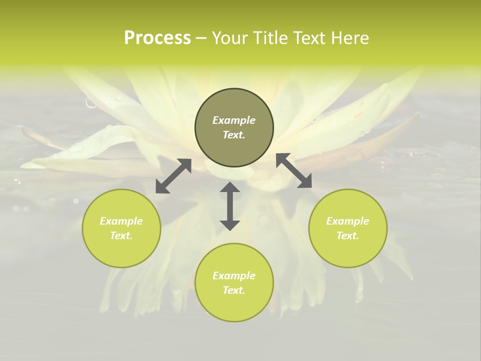 Pink Garden Floral PowerPoint Template