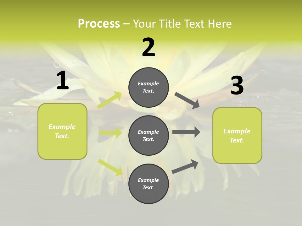 Pink Garden Floral PowerPoint Template