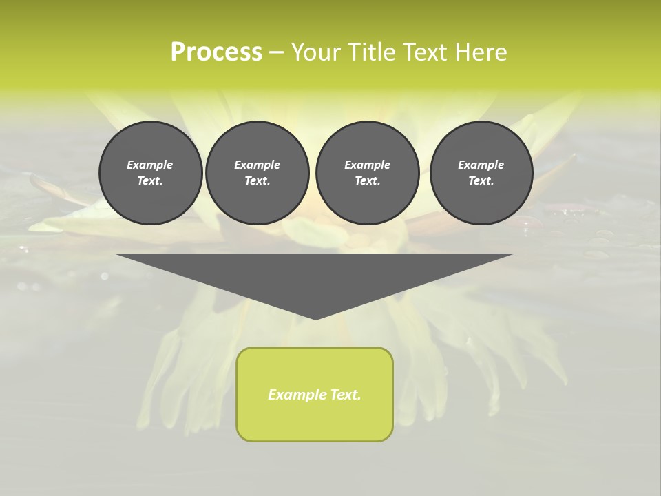 Pink Garden Floral PowerPoint Template