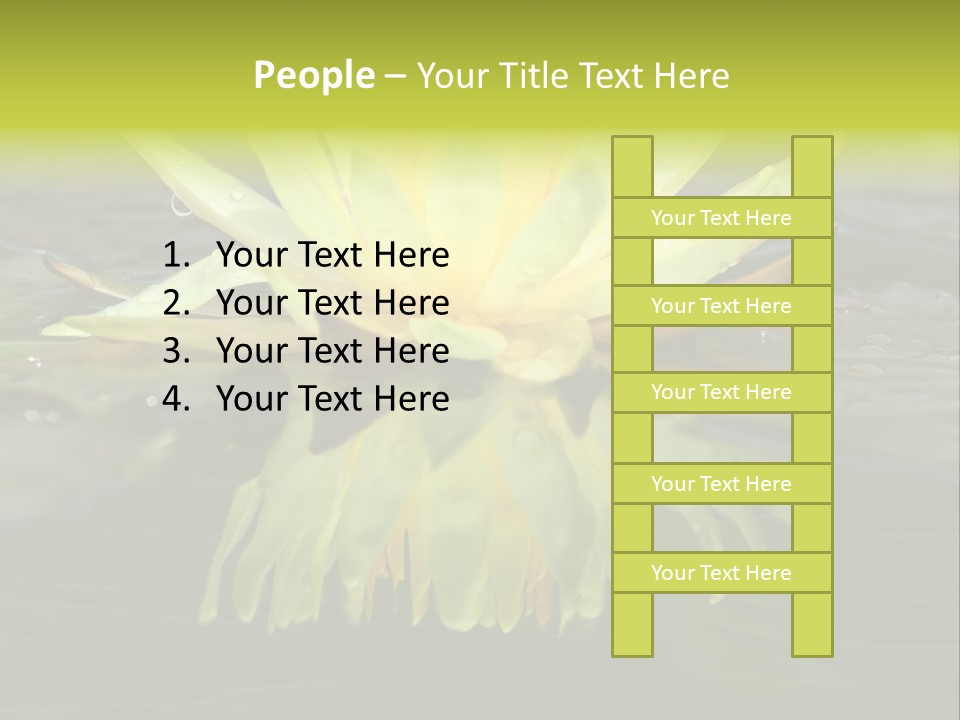 Pink Garden Floral PowerPoint Template