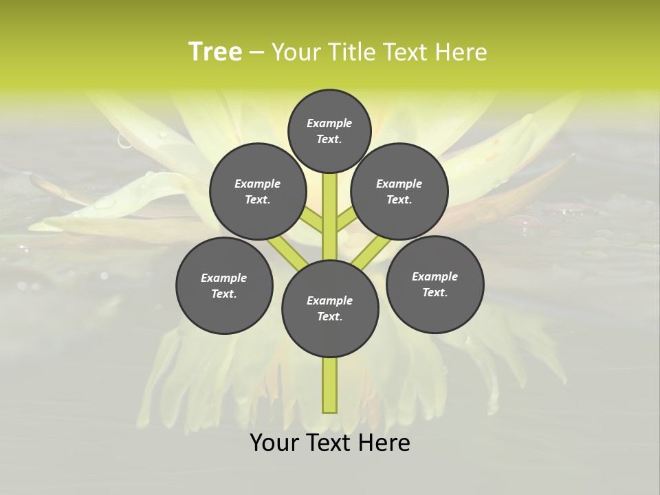 Pink Garden Floral PowerPoint Template