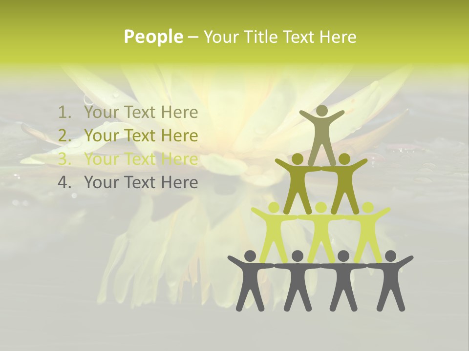 Pink Garden Floral PowerPoint Template