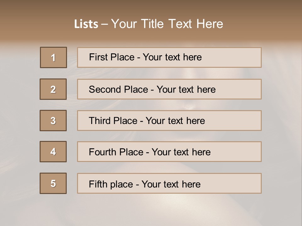 Face Y Natural PowerPoint Template