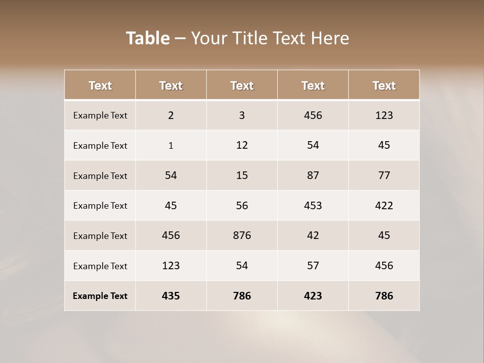 Face Y Natural PowerPoint Template