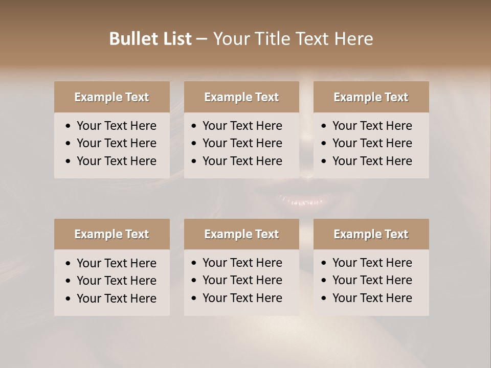 Face Y Natural PowerPoint Template