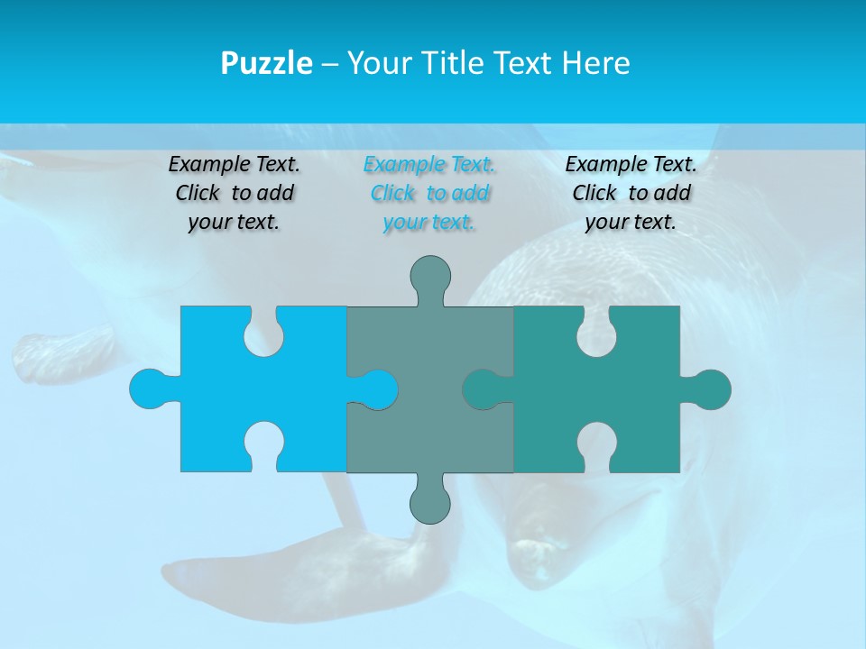 Underwater Beautiful Marine Life PowerPoint Template