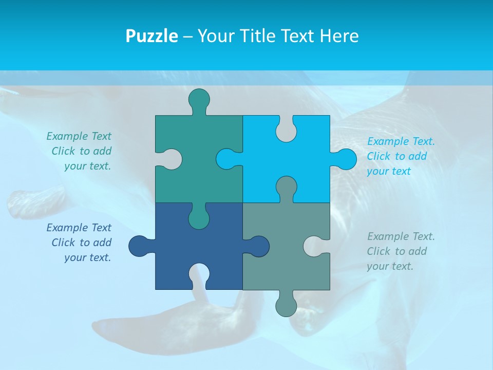 Underwater Beautiful Marine Life PowerPoint Template