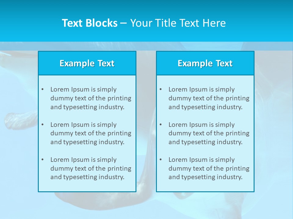 Underwater Beautiful Marine Life PowerPoint Template