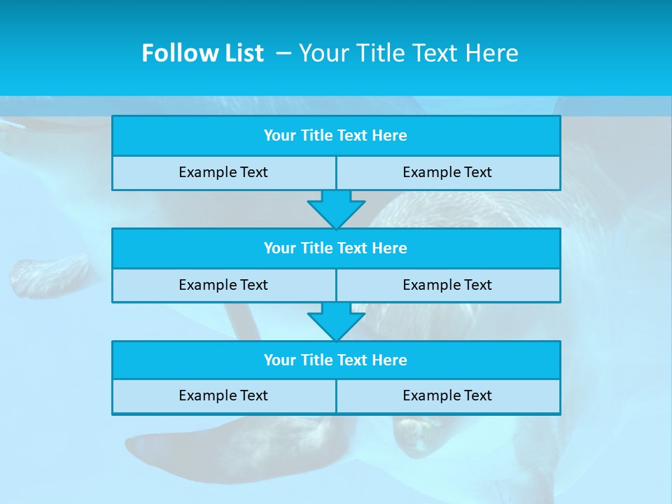 Underwater Beautiful Marine Life PowerPoint Template