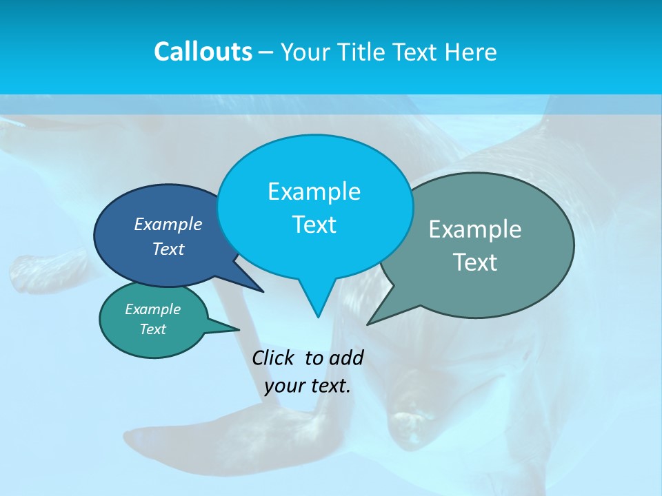 Underwater Beautiful Marine Life PowerPoint Template