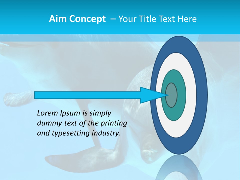 Underwater Beautiful Marine Life PowerPoint Template