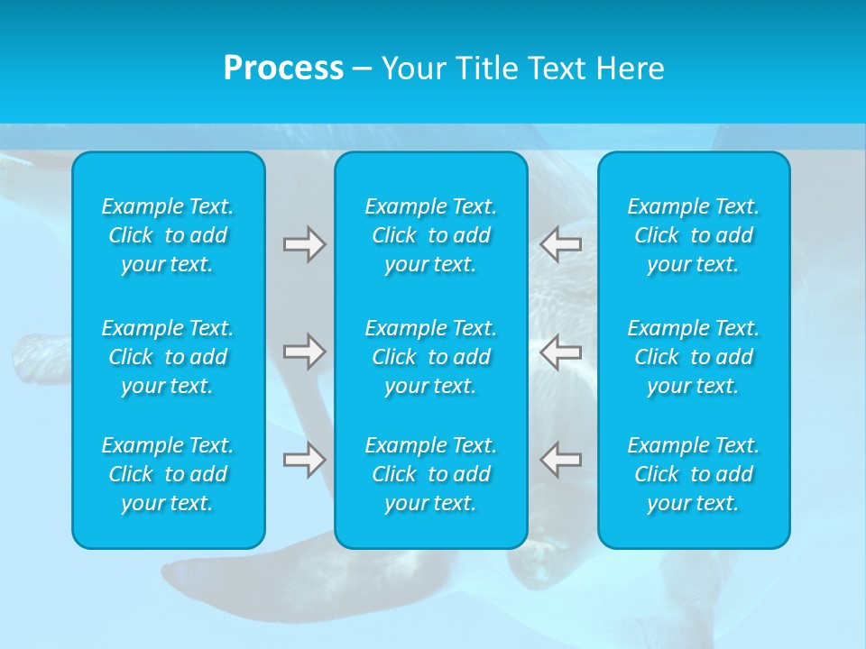 Underwater Beautiful Marine Life PowerPoint Template