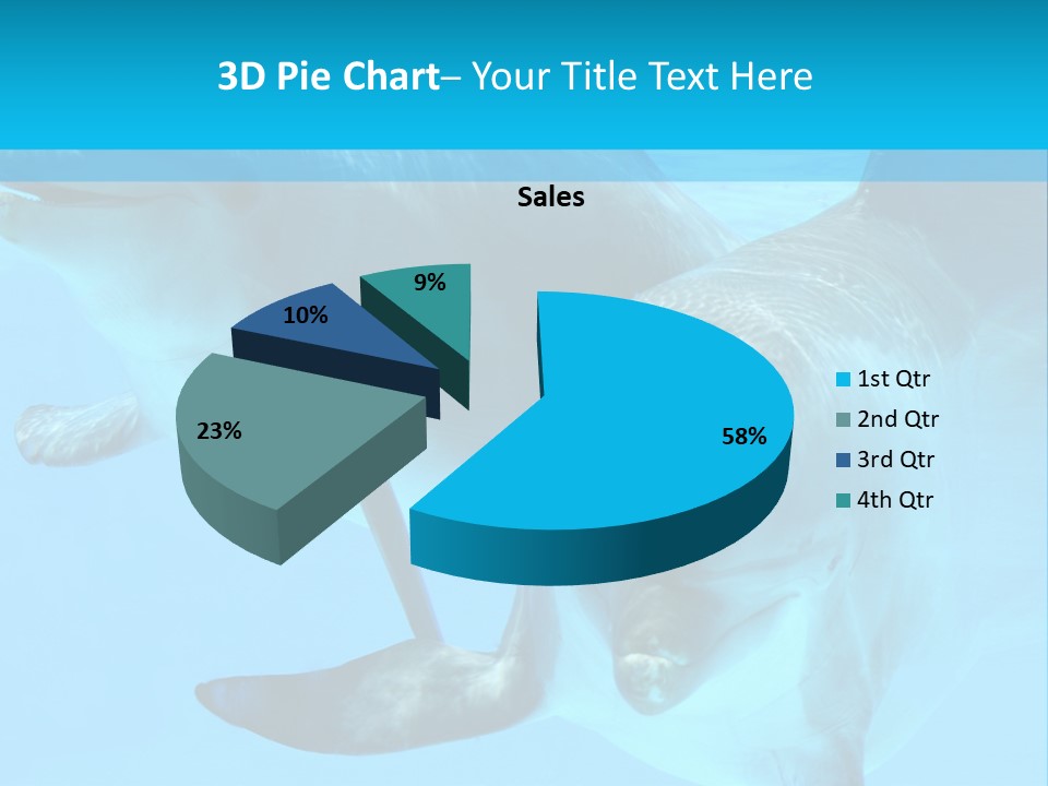 Underwater Beautiful Marine Life PowerPoint Template