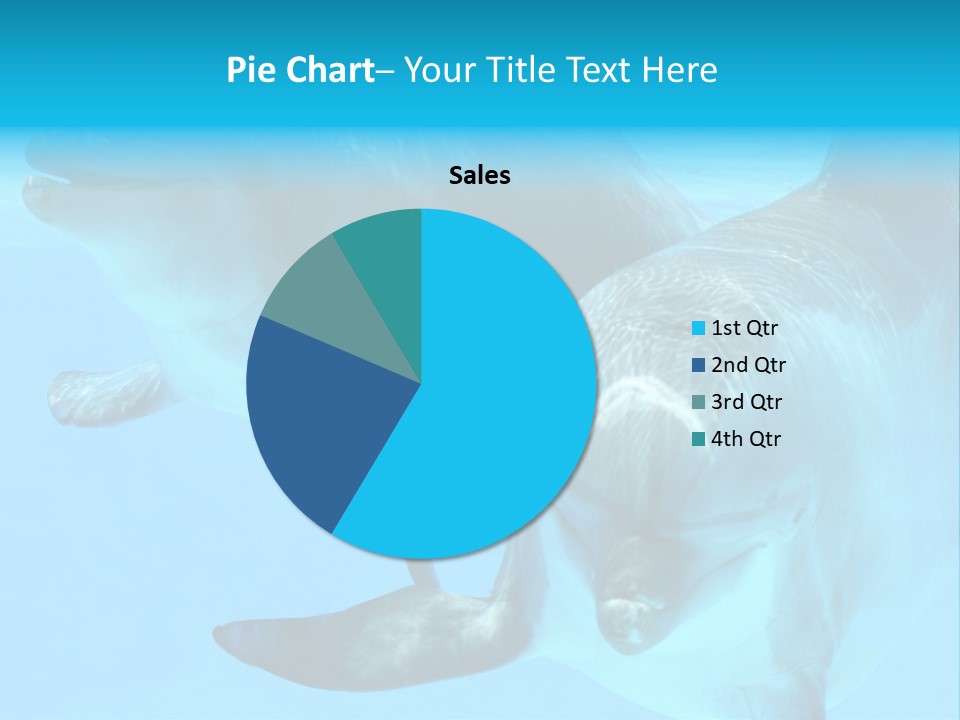 Togetherness Sealife Couple PowerPoint Template