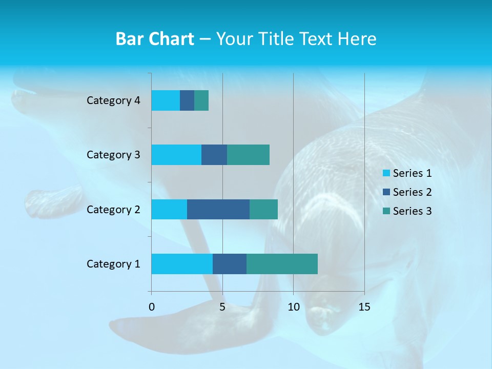 Togetherness Sealife Couple PowerPoint Template