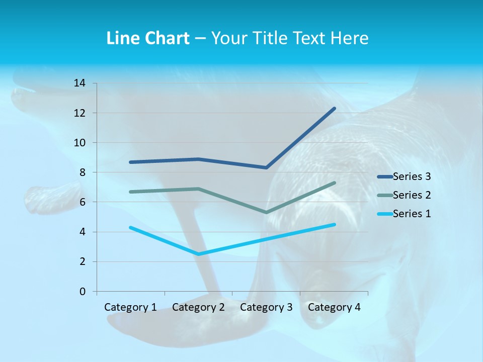 Togetherness Sealife Couple PowerPoint Template