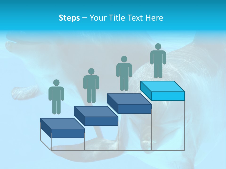 Togetherness Sealife Couple PowerPoint Template