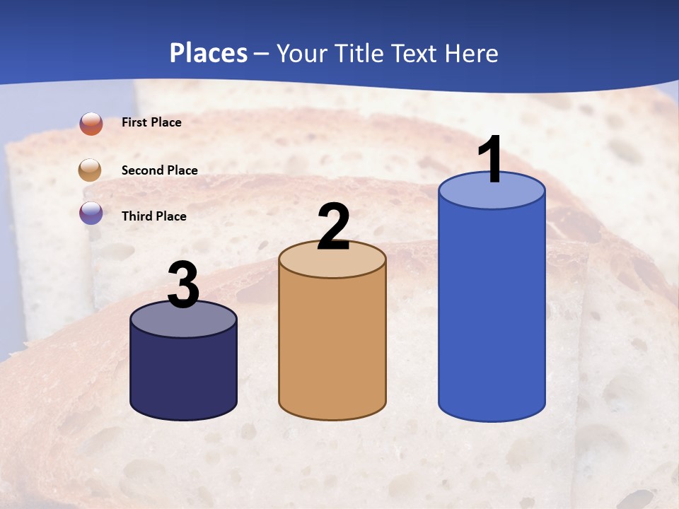 Tuscany Pasta Blue PowerPoint Template