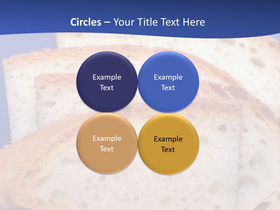 Tuscany Pasta Blue PowerPoint Template