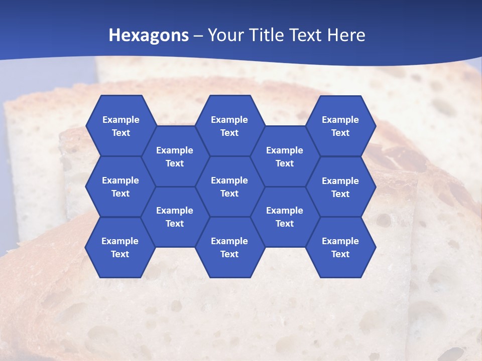 Tuscany Pasta Blue PowerPoint Template