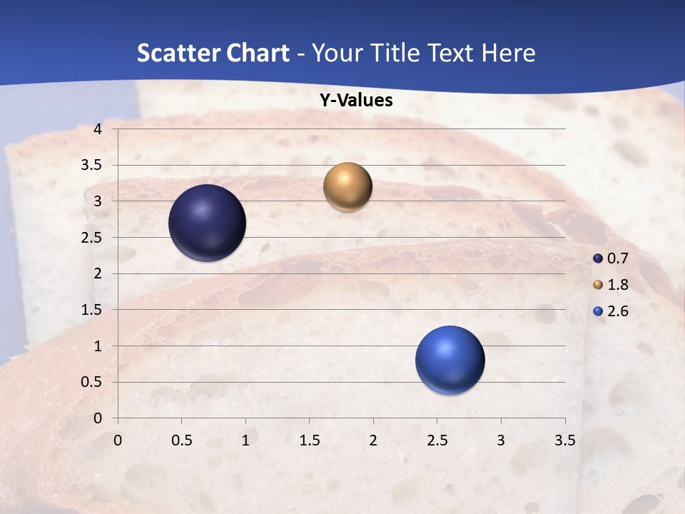 Tuscany Pasta Blue PowerPoint Template