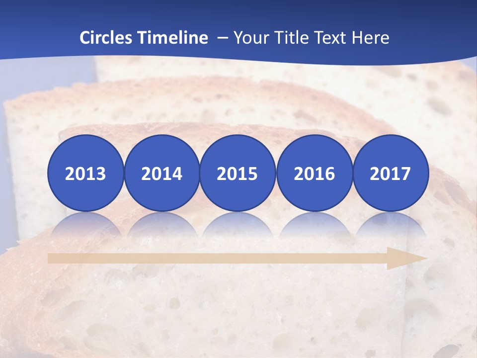 Tuscany Pasta Blue PowerPoint Template