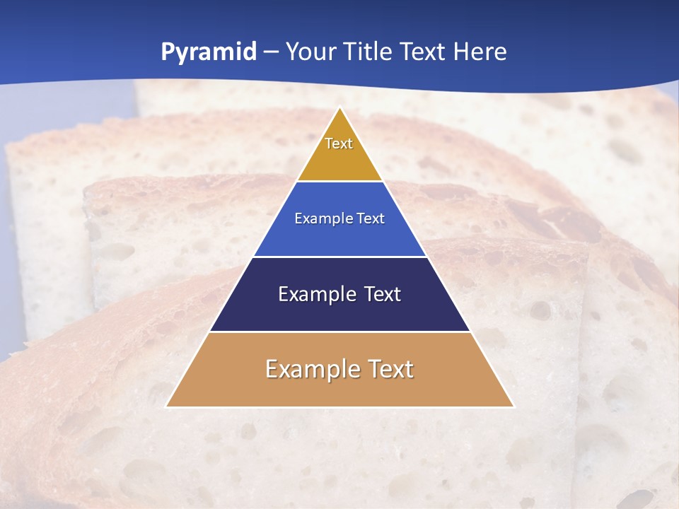 Tuscany Pasta Blue PowerPoint Template