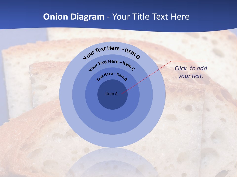 Tuscany Pasta Blue PowerPoint Template