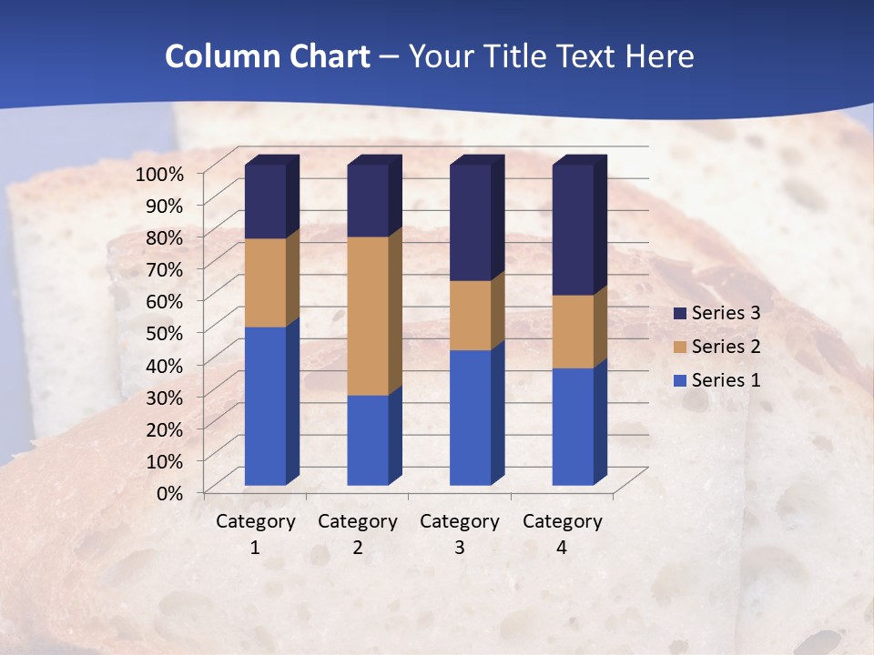 Tuscany Pasta Blue PowerPoint Template