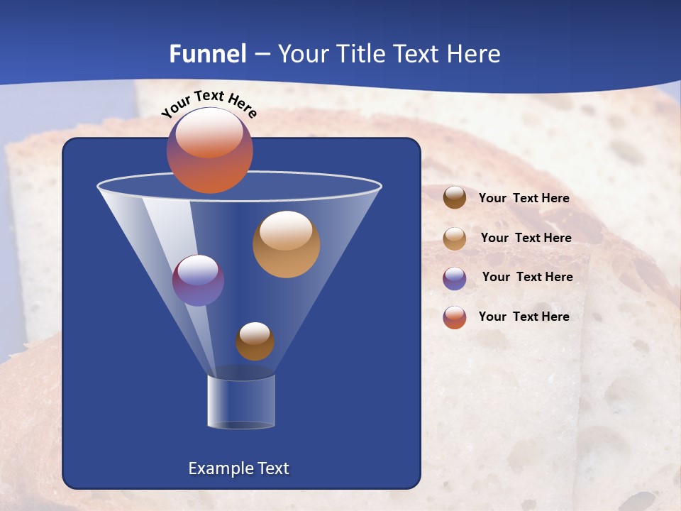 Tuscany Pasta Blue PowerPoint Template