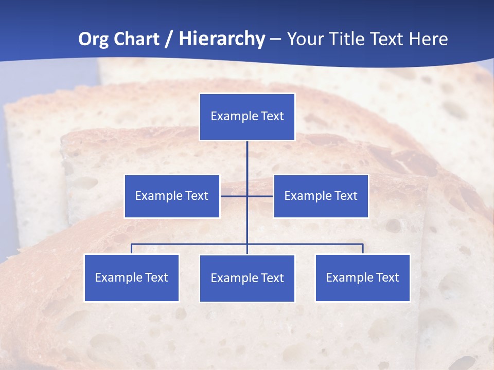 Tuscany Pasta Blue PowerPoint Template