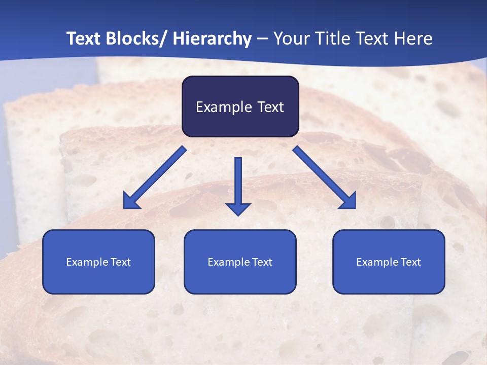 Tuscany Pasta Blue PowerPoint Template