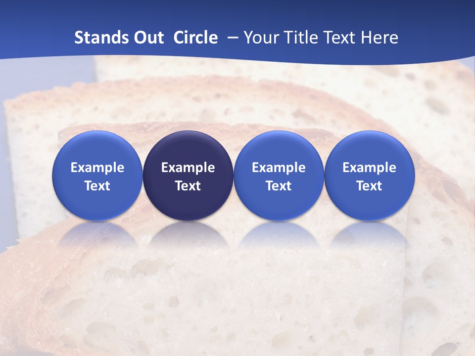 Tuscany Pasta Blue PowerPoint Template