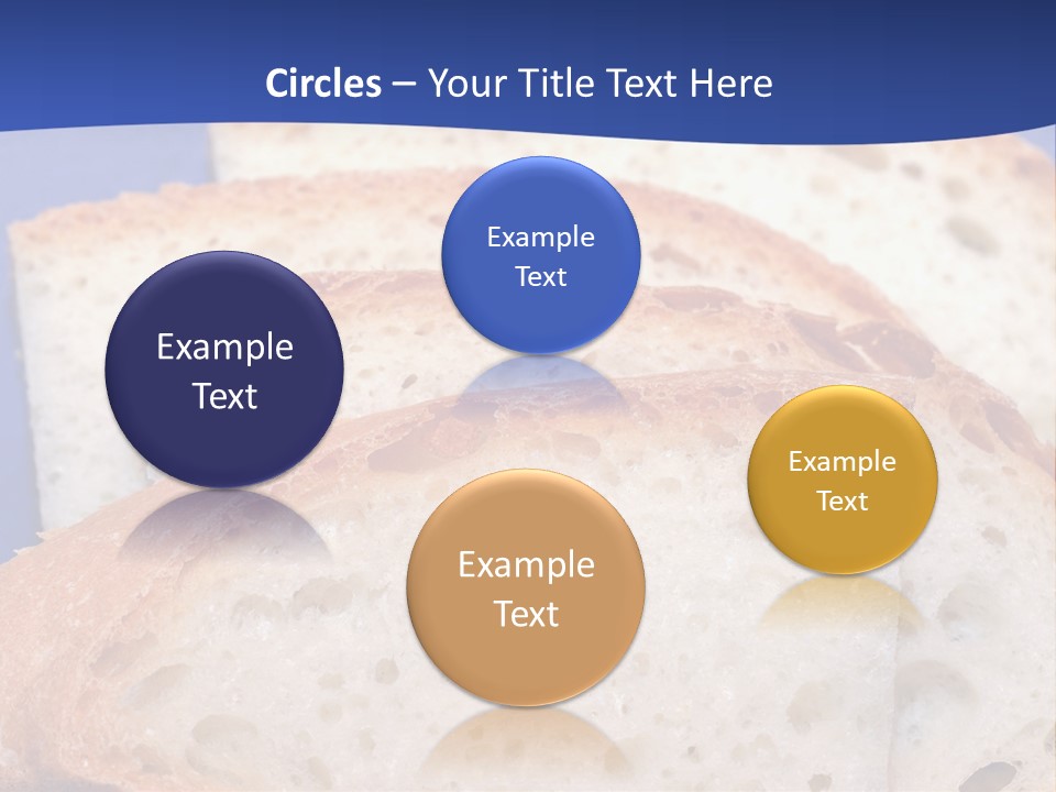 Tuscany Pasta Blue PowerPoint Template