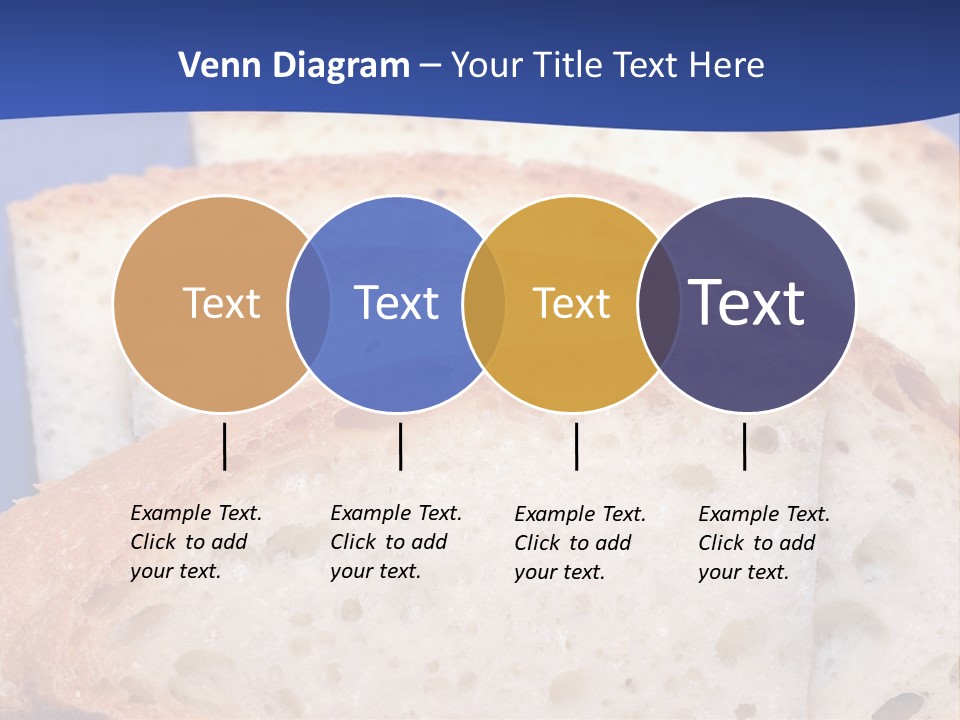 Tuscany Pasta Blue PowerPoint Template