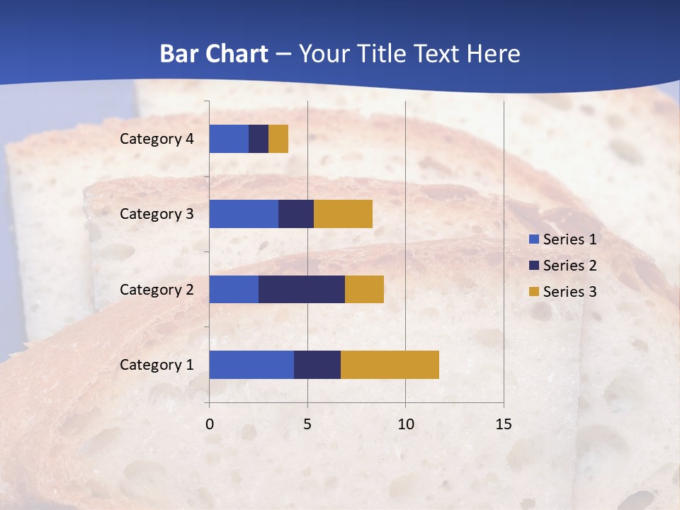 Tuscany Pasta Blue PowerPoint Template