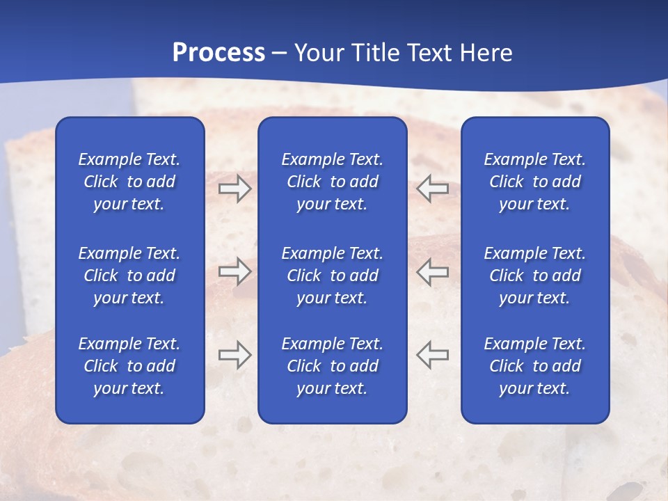 Tuscany Pasta Blue PowerPoint Template