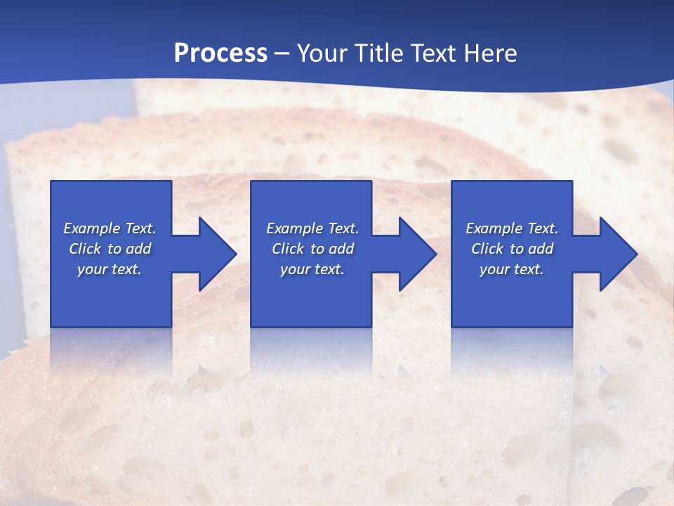 Tuscany Pasta Blue PowerPoint Template