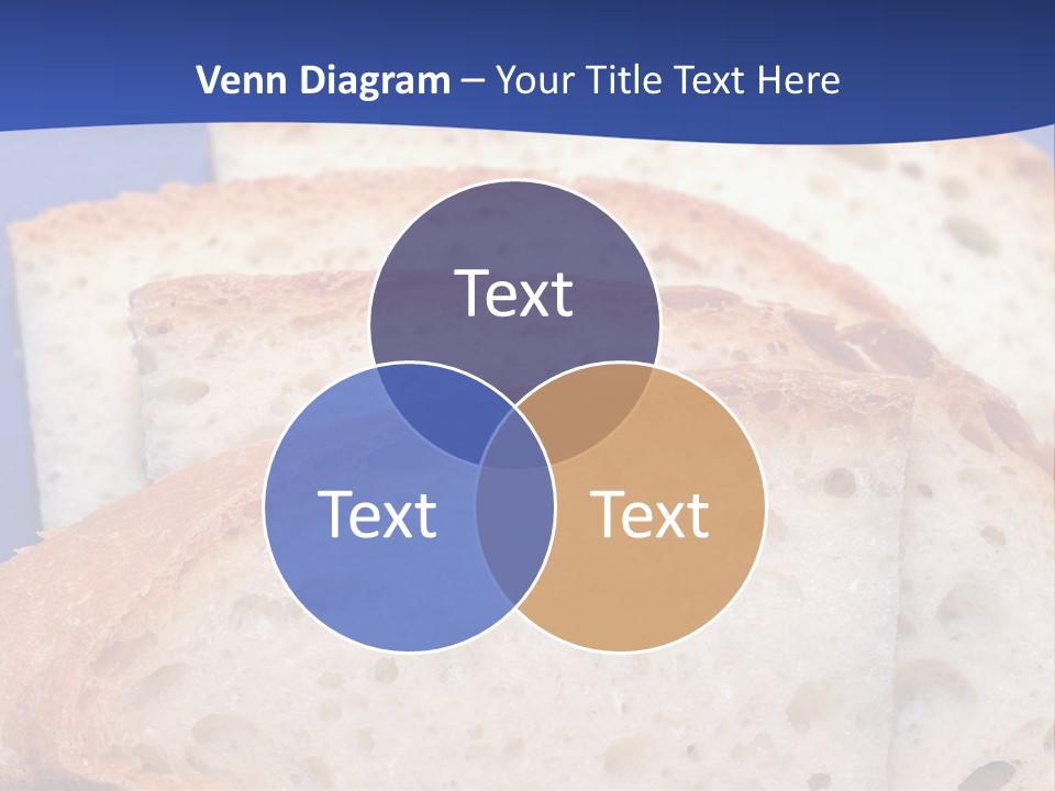 Tuscany Pasta Blue PowerPoint Template